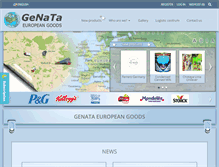 Tablet Screenshot of genata.biz