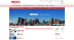 Desktop Screenshot of genata.com